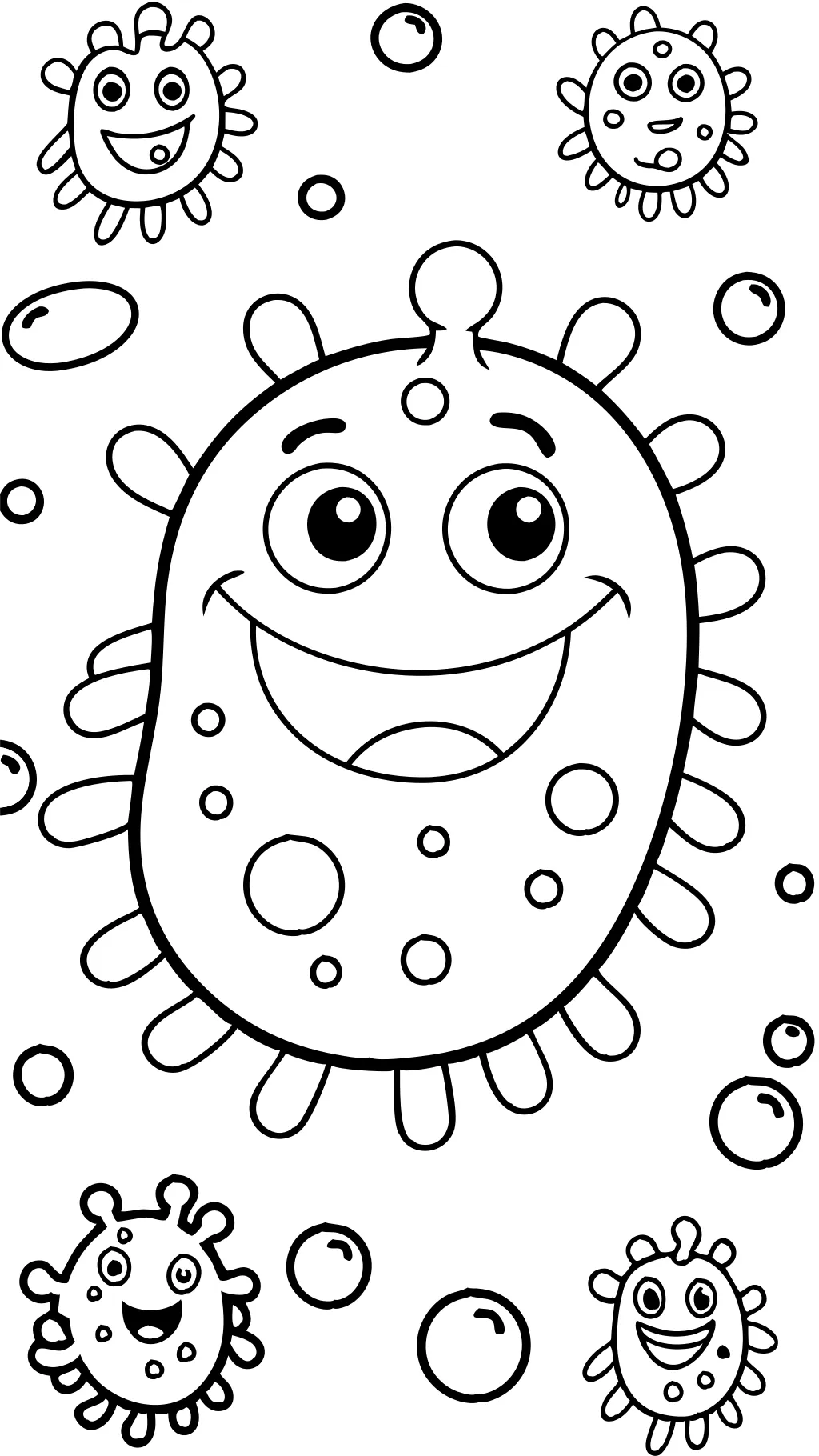 germs coloring pages